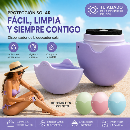 Aplicador Solar Recargable Antiderrames