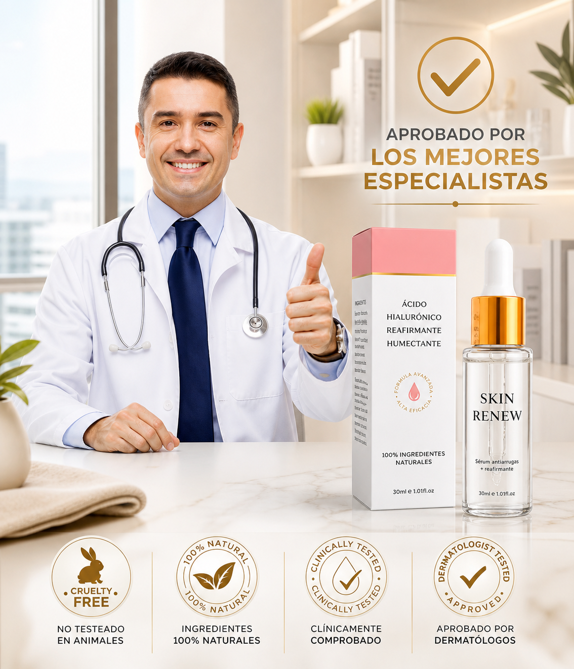SERUM ANTIARRUGAS Y REAFIRMANTE ANTI-EDAD
