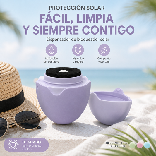 Aplicador Solar Recargable Antiderrames